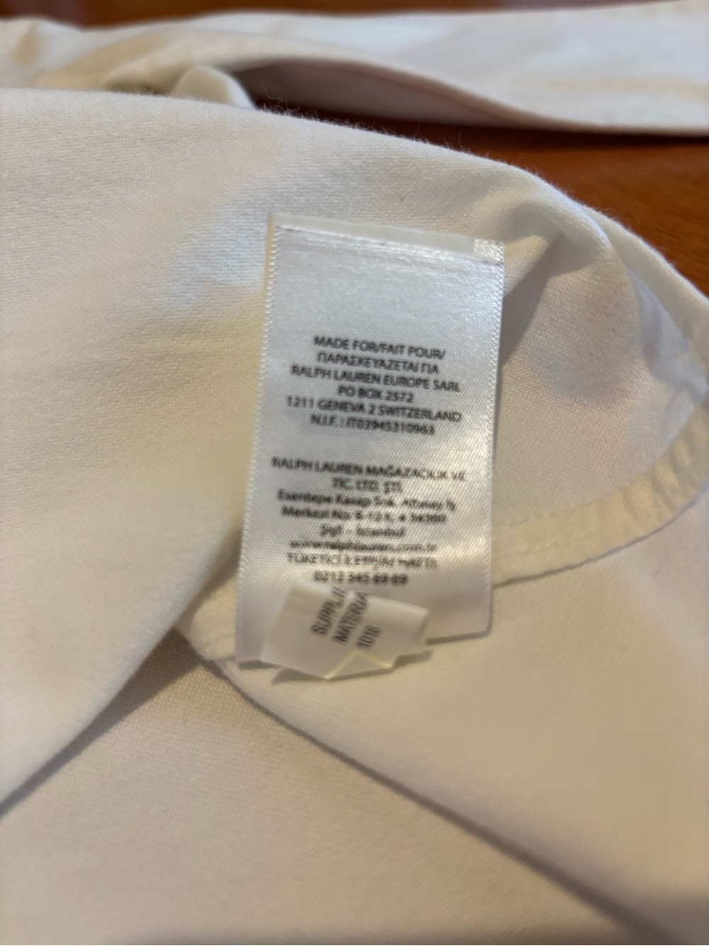 Ralph Lauren White Oxford Shirt - Picture 8 of 10
